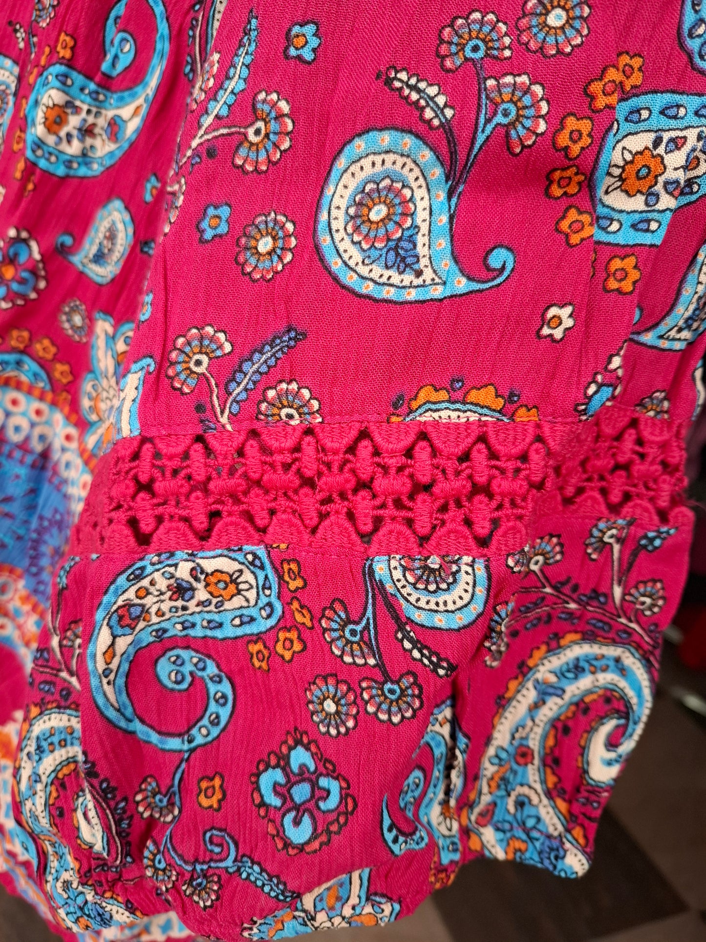 Casacca Boho-Chic in Cotone Organico – Vibes "Mamma Mia!"