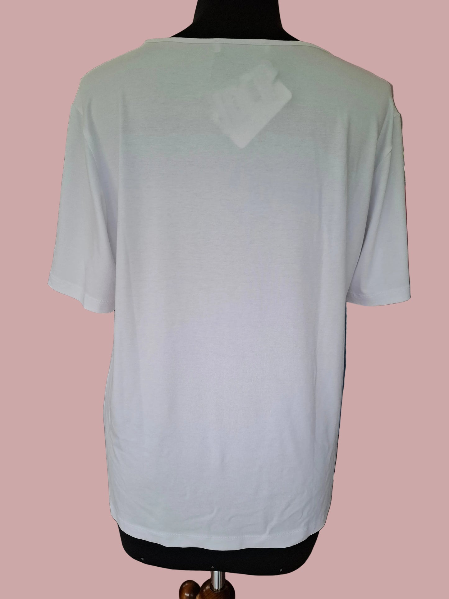 T-shirt Morbida con Stampa Luminosa "Best Day Ever"