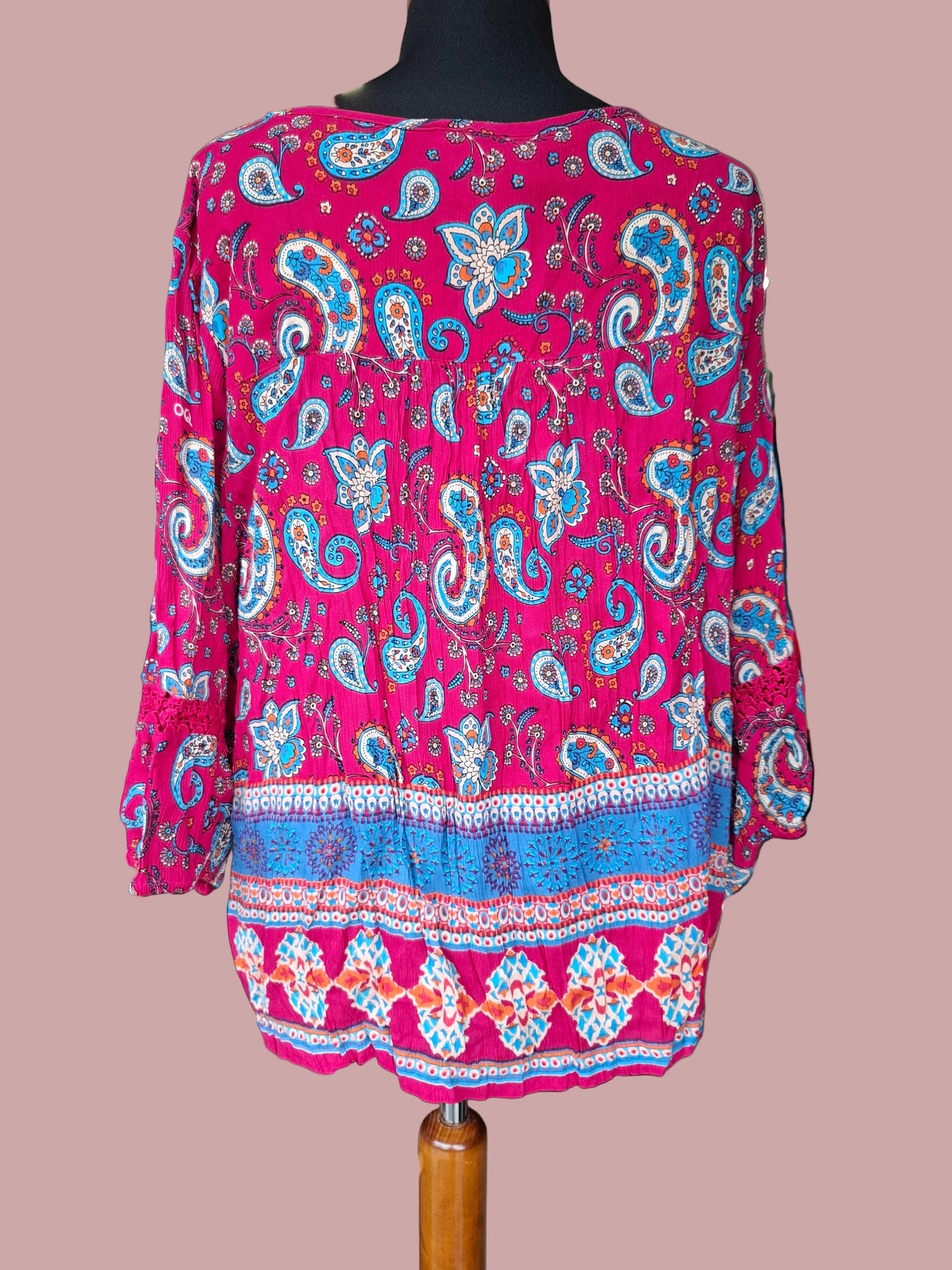 Casacca Boho-Chic in Cotone Organico – Vibes "Mamma Mia!"